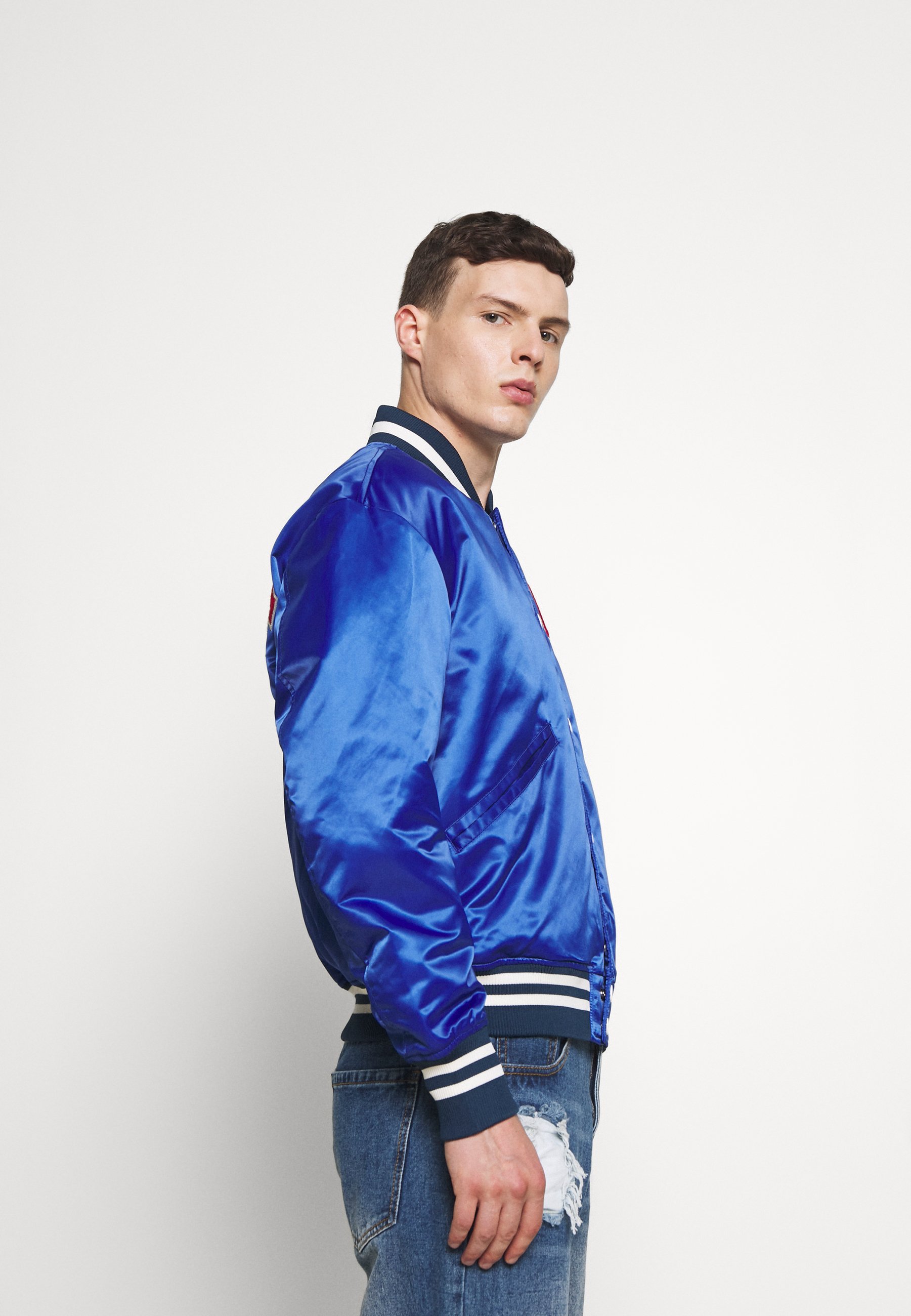 Diesel J-BULC - Bomber Jacket - blue 