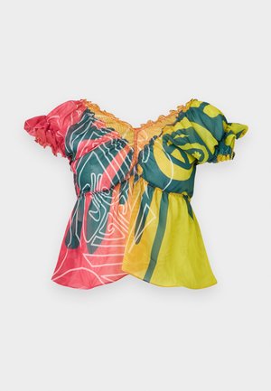 Paolina Russo BABBY DOLL - Top - neon sunset