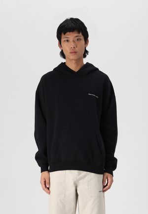Abercrombie & Fitch Micro-Logo Popover Hoodie - Sweatshirt - casual black
