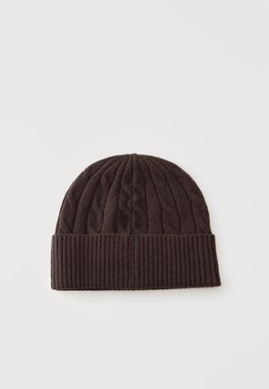 GANT, BEANIE UNISEX - Mütze - deep brown