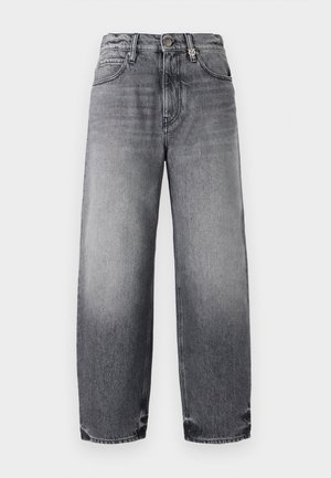Pinko ESTELLE EGG MOONLIGHT - Vaqueros rectos - lavaggio dark gray