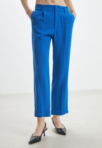 Calliope CLASSICO TINTA UNITA - Pantaloni - blu