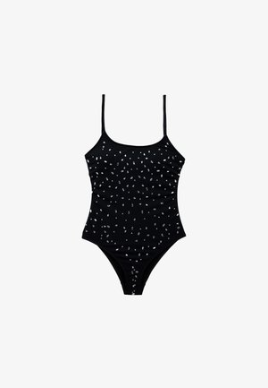 Koton, STONE-EMBELLISHED SWIMSUIT. - Costume da bagno - black