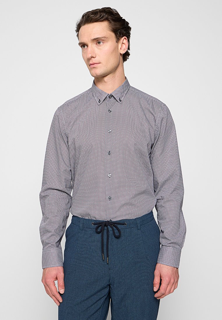 Bugatti Overhemd donkerblauw