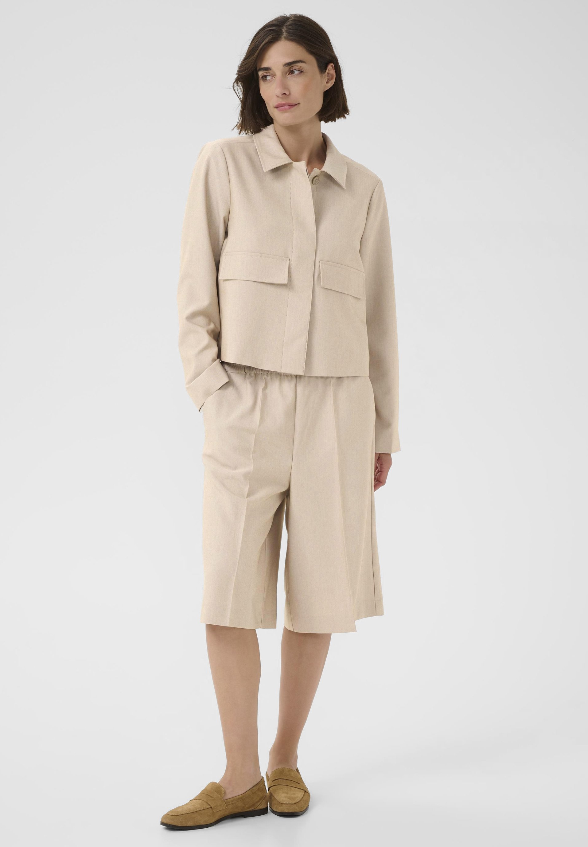 Culture CUCOLLINA - Summer jacket - dune melange/beige - Zalando