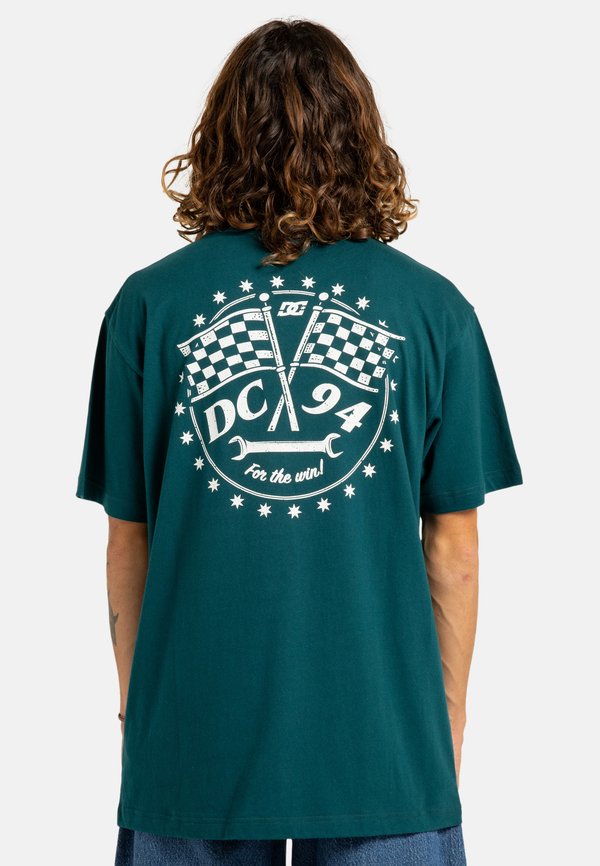 Print T-shirt - btg deep teal