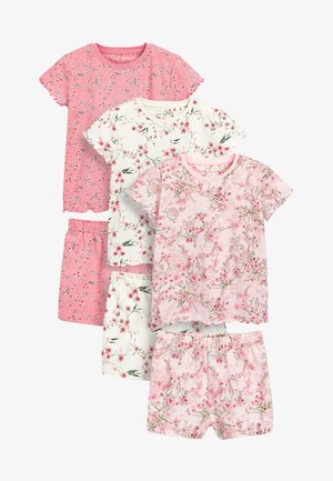 3 PACK - Pijama - pink cream floral
