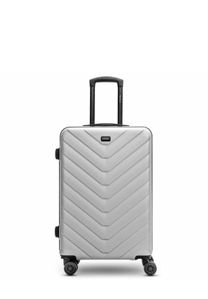 ESSENTIALS MEDIUM TROLLEY - Wheeled suitcase - silver-colored