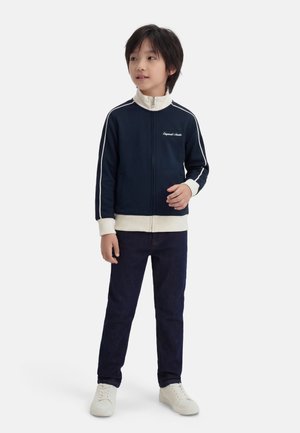 JORNIAGARA TYPO TRACK HIGH - Sweat zippé - sky captain