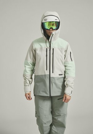 RAVINE FREE 3L - Hardshelljacke - white tea