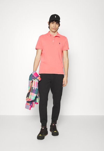 Polo Ralph Lauren CUSTOM SLIM FIT SPA TERRY POLO - Polo - tomato