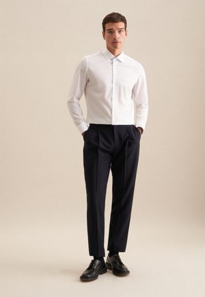 Seidensticker, KENT SLIM FIT CONTRAST - Businesshemd - white