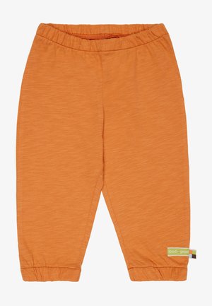loud + proud SLUB MIT DRUCK ASTER - Pantaloni sportivi - orange