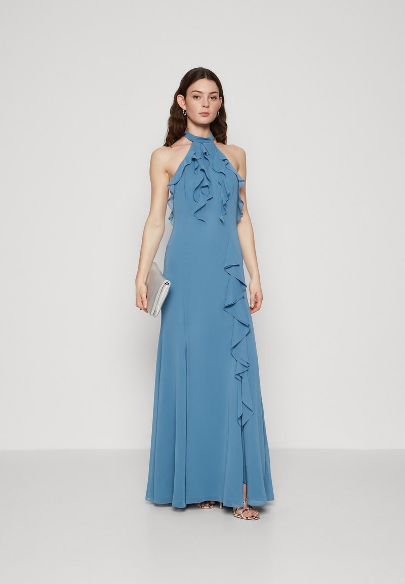 chinese dress ladies PRETTYGARDEN Women's 2026 Summer Flowy Maxi Dress Casual Sleeveless  Spaghetti Strap Ruffle Beach Long Dresses (Aqua Green,Small) at Amazon  Women's Clothing store