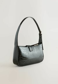 Handtas - black croc
