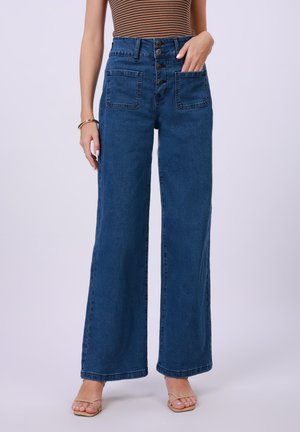 Flared jeans - blue