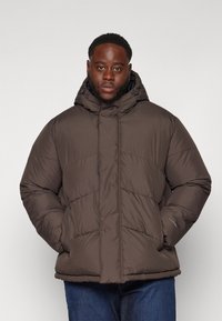 Jack & Jones JJWORLD PUFFER JACKET  - Winter jacket - mulch