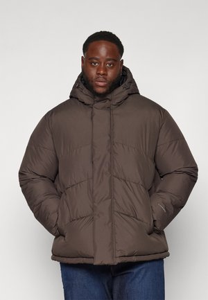 Jack & Jones JJWORLD PUFFER JACKET  - Vinterjakker - mulch