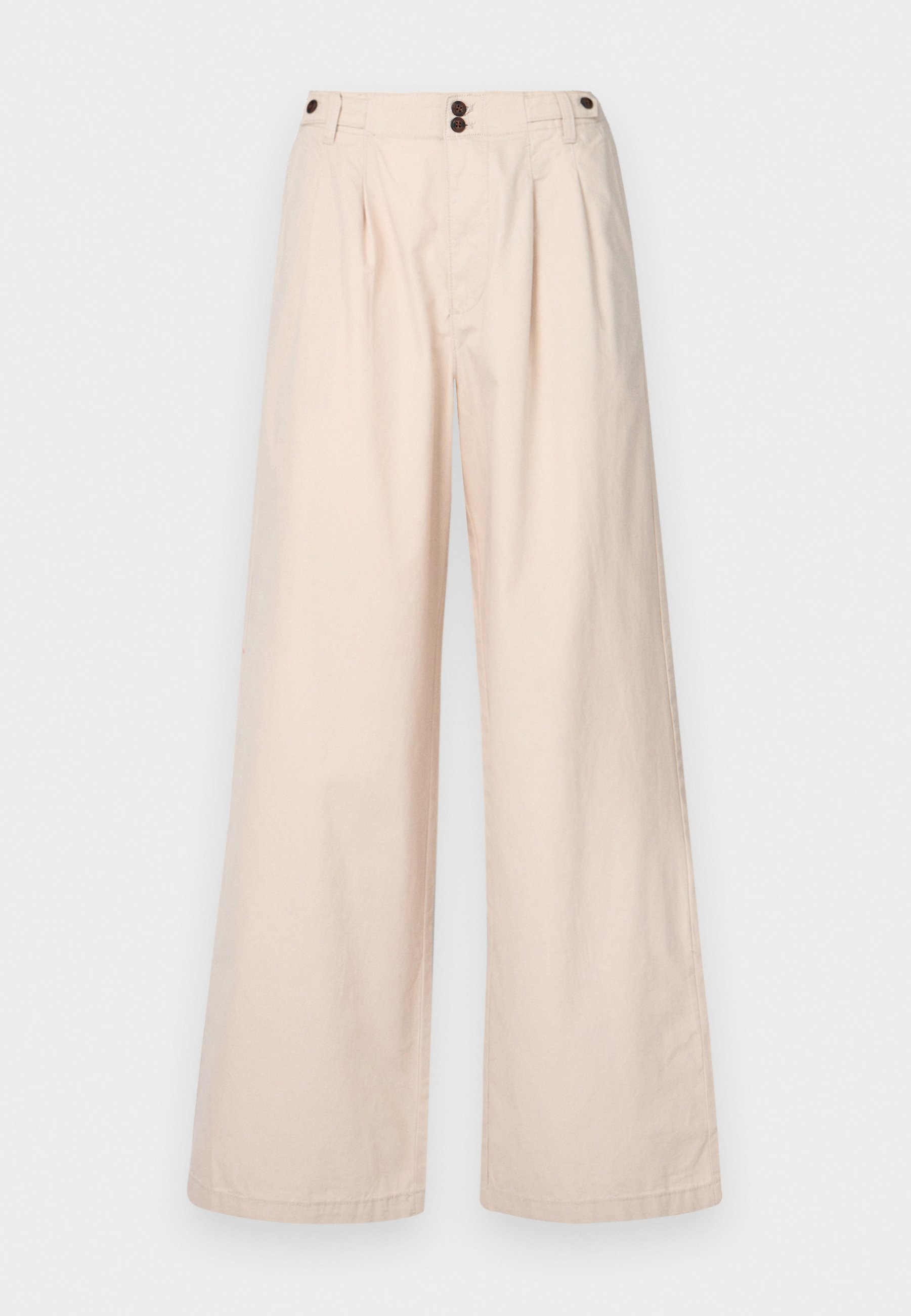 Pleat wide pants