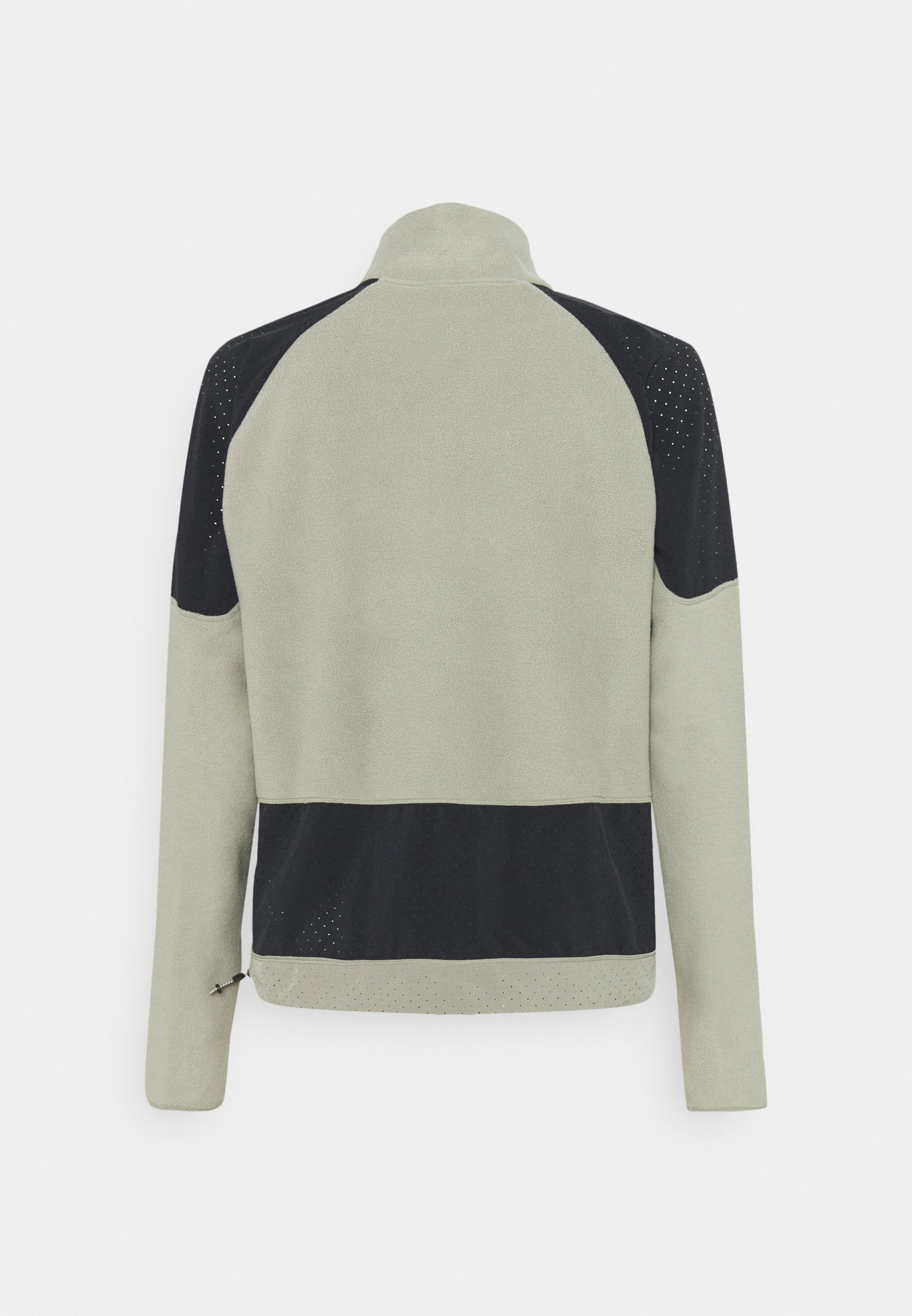 Nike Performance AIR MIDLAYER - Fleece jumper - light  army/black/black/khaki - Zalando.co.uk