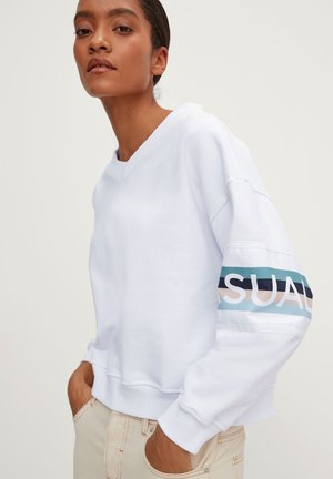 MIT LOGO - Sweatshirt - placed stripes mul