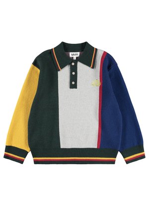 Molo, BERTIL JUMPER COLLAR - Πουλόβερ - yellow/green
