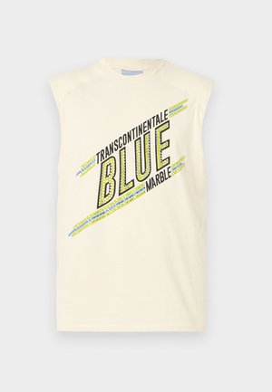 BLUEMARBLE PADDED SHOULDER SLEEVELESS - Top - white