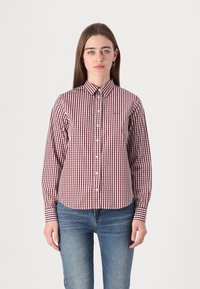 GANT GINGHAM SHIRT - Skjorta - plumped red