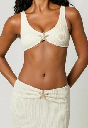 Moda Minx STARFISH CROP - Bikinitop - coconut