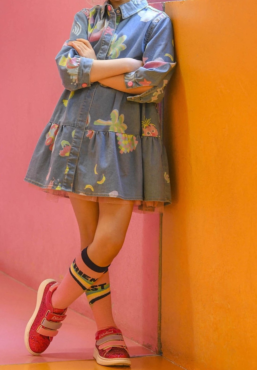 Billieblush Denim dress - denim blue/blue