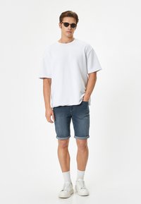 Koton Shorts vaqueros - blue denim