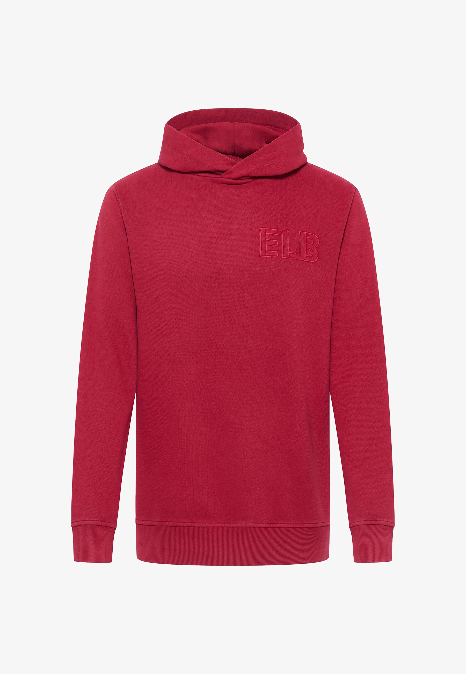 Elbsand Kapuzenpullover Damen Rot Elbsand Damen Hoodie Kapuzen