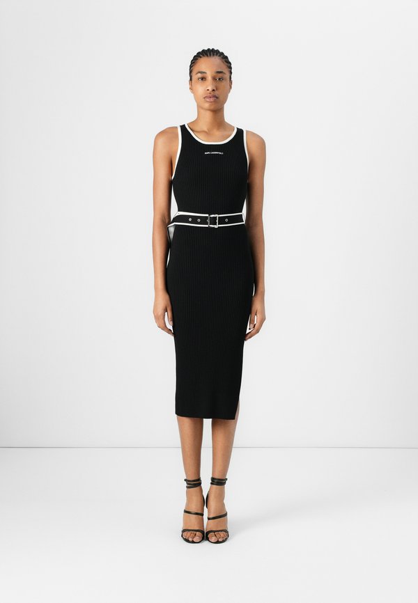SLEEVELESS LOGO DRESS - Jumper dress