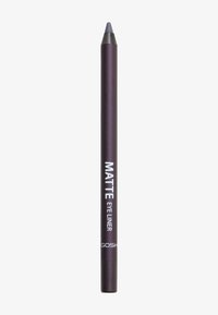 Gosh Copenhagen GOSH MATTE EYE LINER - Eyeliner - black violet