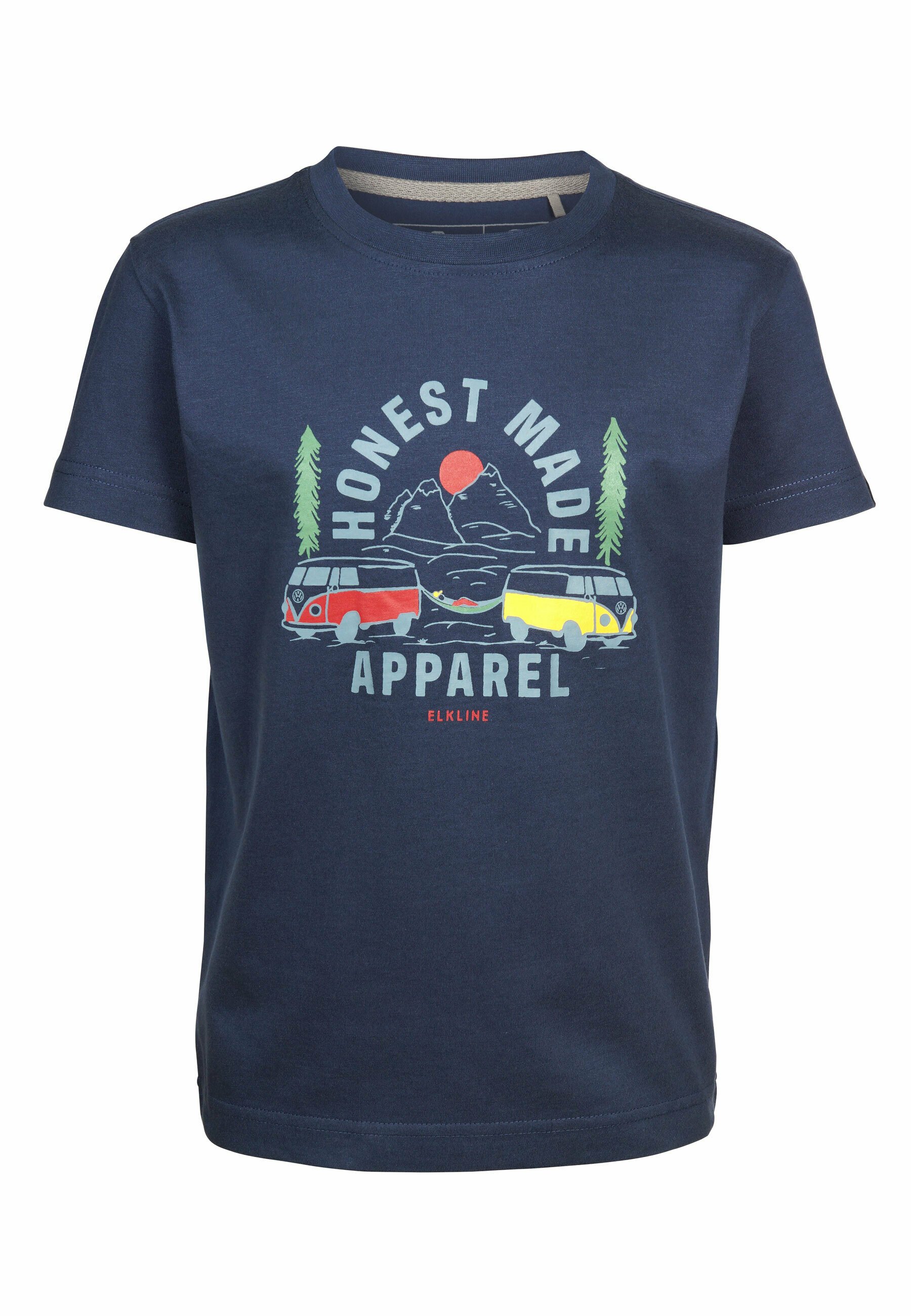 ELKLINE Kinder T-Shirt Mit VW Bulli Print – Bio-Baumwolle & Nachhaltig