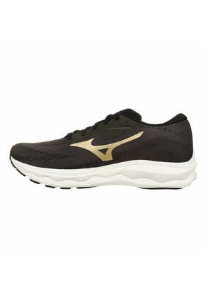 WAVE SERENE - Scarpe da corsa su strada - ebony gloden halo  mizuno snow white