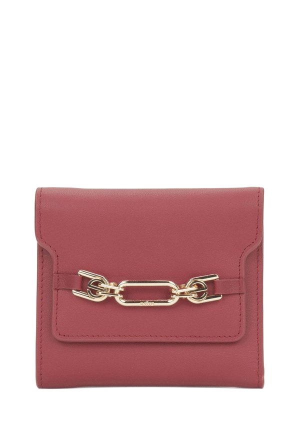 MAŁY ZŁOTĄ SPRZĄCZKĄ  - Geldbörse - burgundy