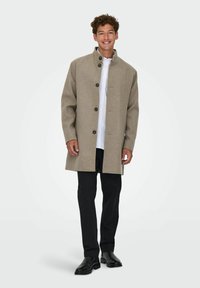 Only & Sons ONSCHARLES LIFE CROCHET KNIT - Piké - black/svart
