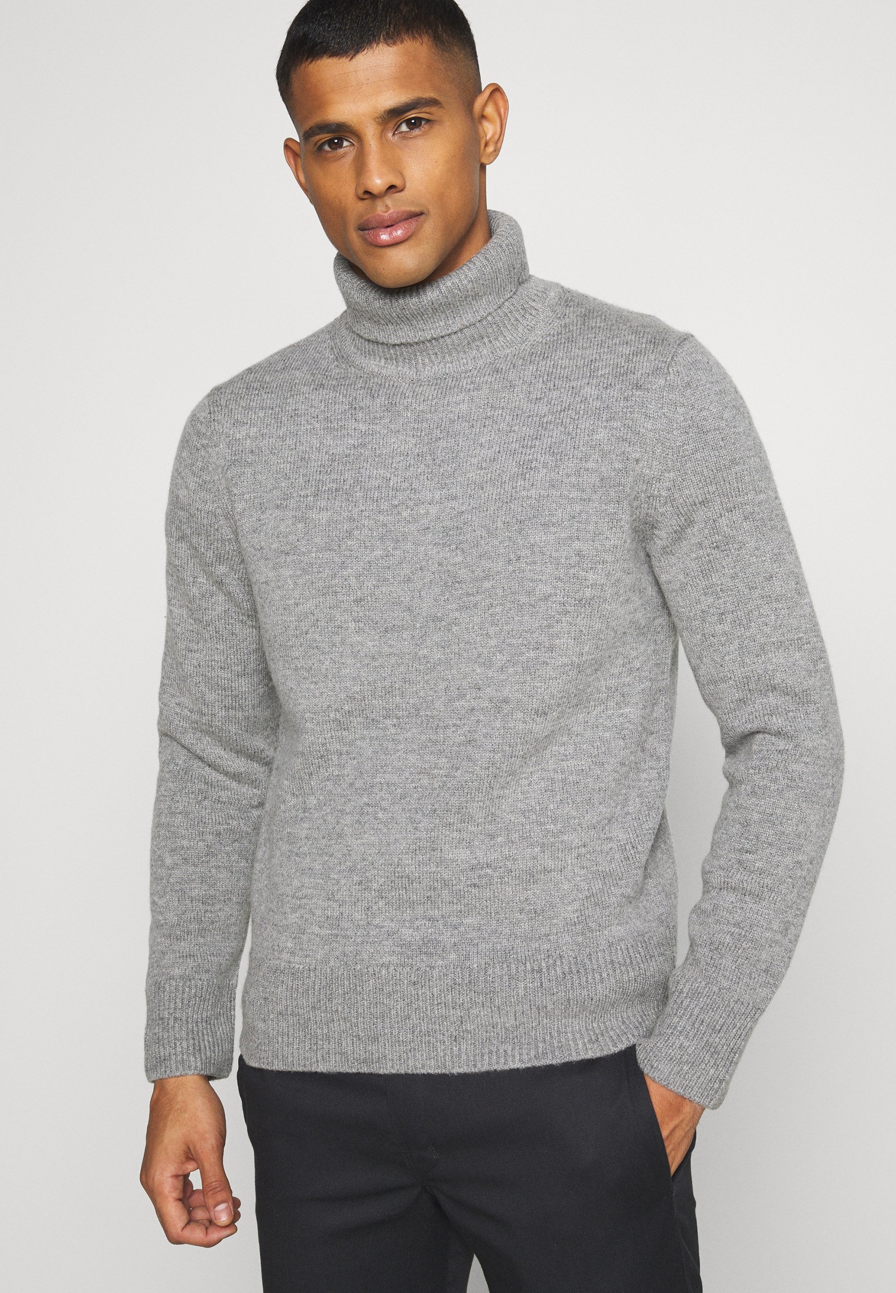 Arket Turtleneck Jumper Jumper Grey Medium, Men's, Size: Small, Grey