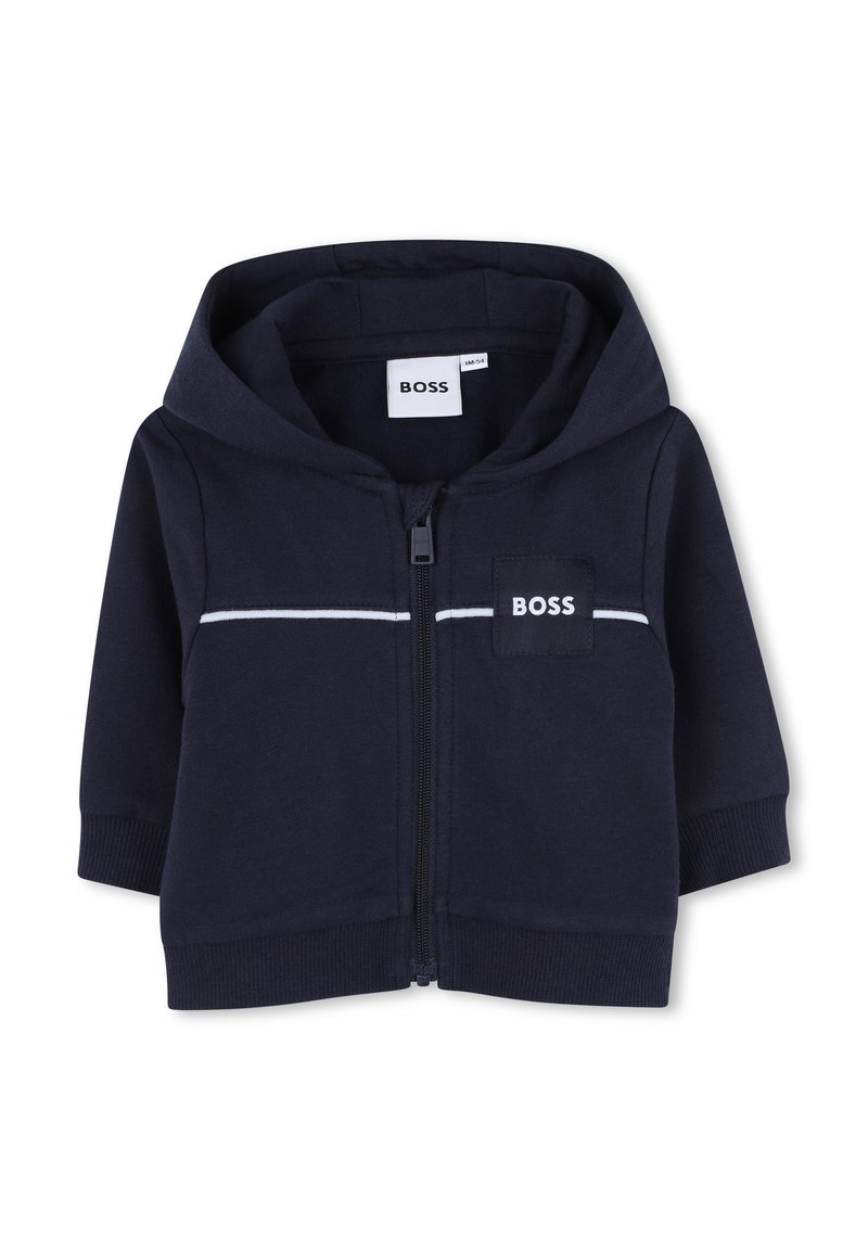 Daisy Street - Sweat à capuche tricoté avec glissière bleu | Urban