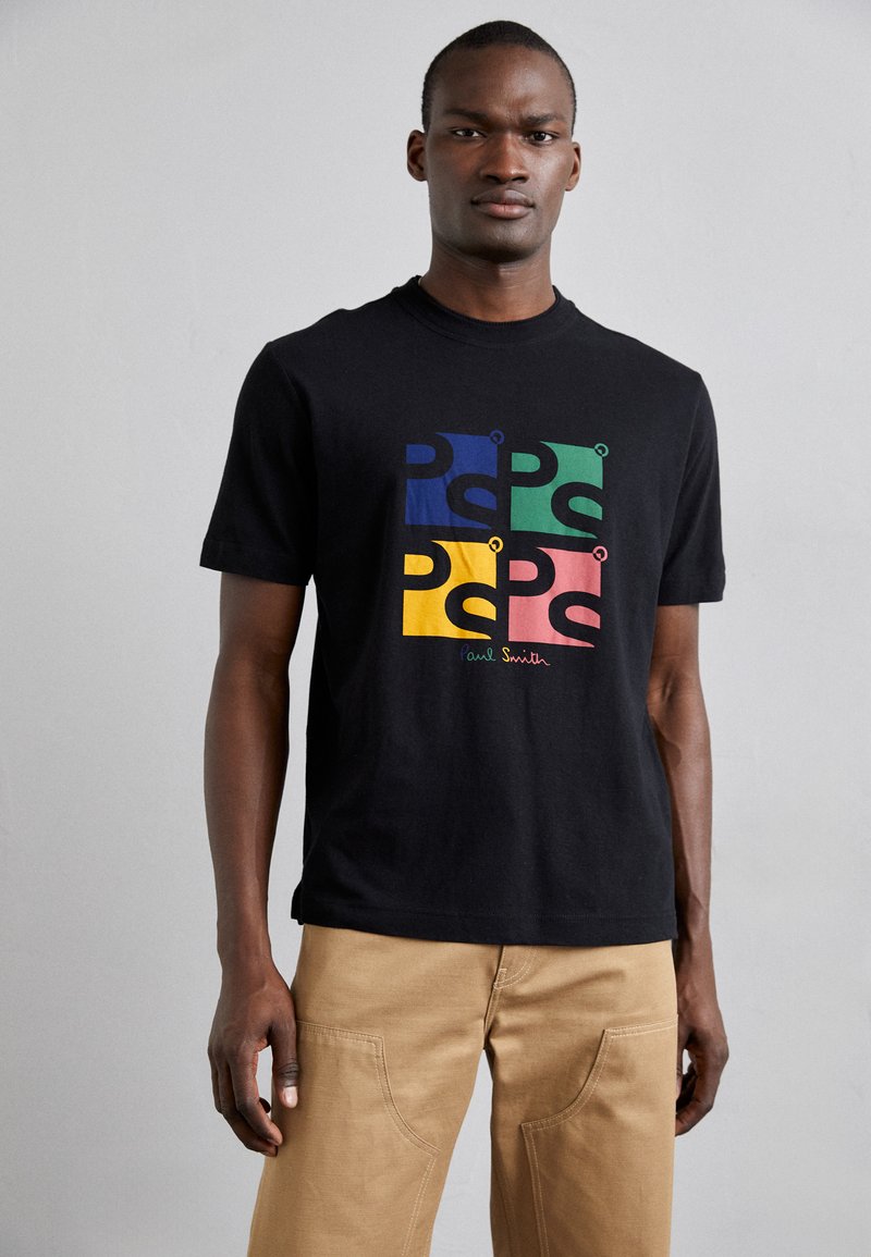 Ps By Paul Smith Men's Regular Fit Shirt Black