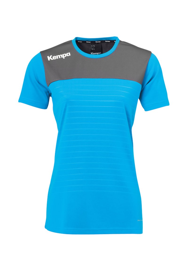 kempa Sport T-shirt blauw kempa Sport T-shirt blauw