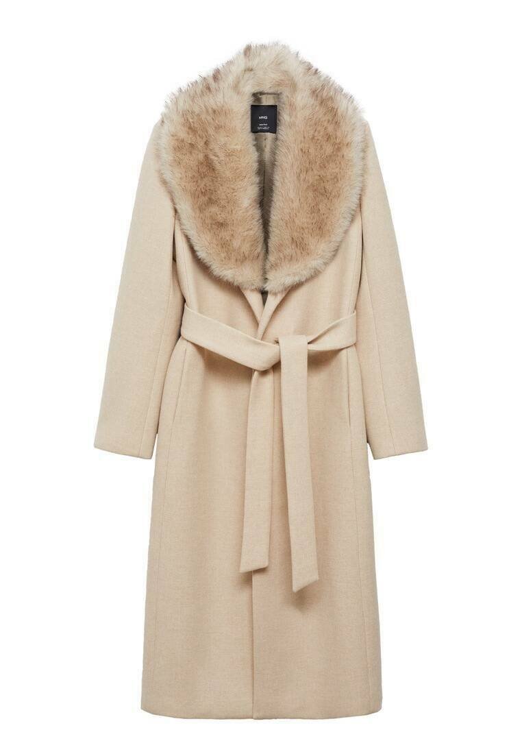 Mango Manteau classique beige