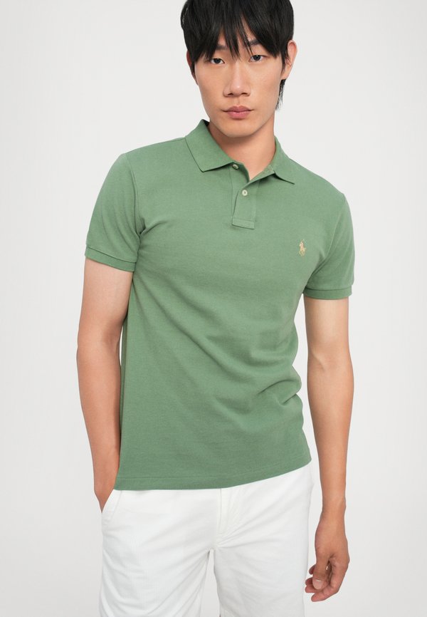 SLIM FIT MESH POLO SHIRT - Polo shirt - fatigue3