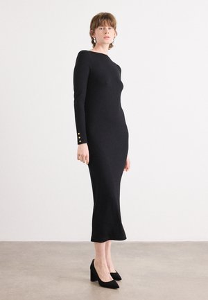 OLIVIOS MIDI DRESS - Shift dress - black