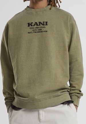 Sweatshirt - dark green