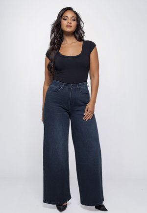 DENVER - Flared Jeans - polar blue