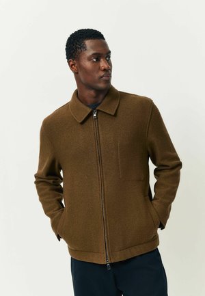 REGULAR FIT  - Übergangsjacke - tan brown