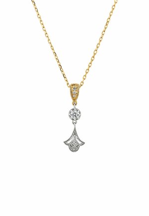 Y DE CON DIAMANTES EN TALLA BRILLANTE - Collar - silver-coloured