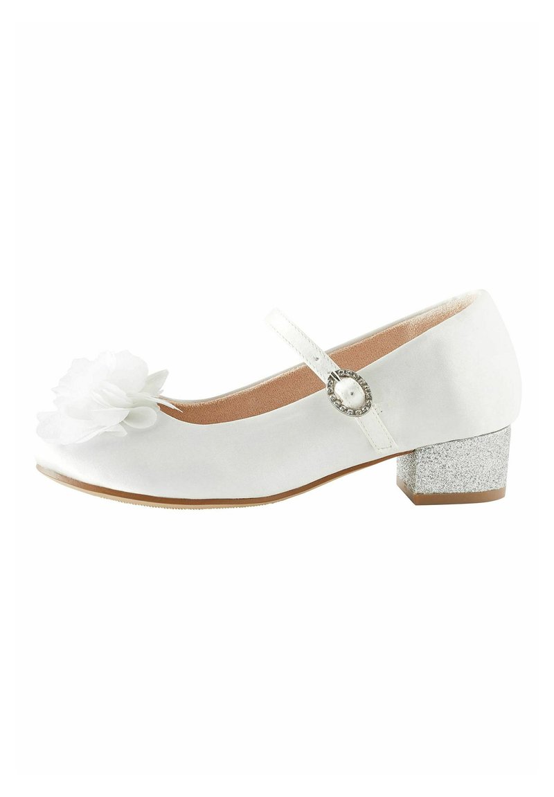 Next CORSAGE FLOWER BRIDESMAID - Riemchenballerina - white satin stain resistant